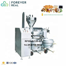 Temperature control system cool small screw filter  oil press mill with Online support